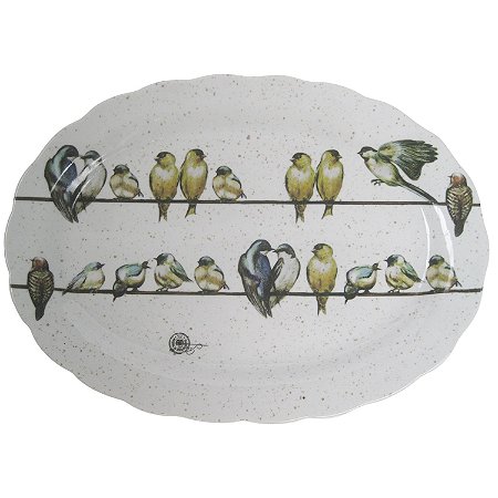 PRATO DE CERAMICA - 45X32 CM