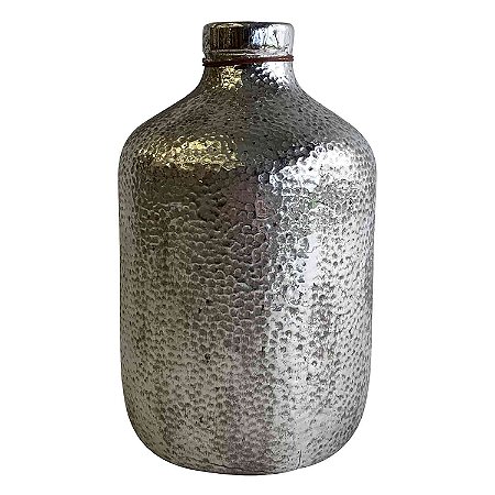 VASO DE CERAMICA PRATA