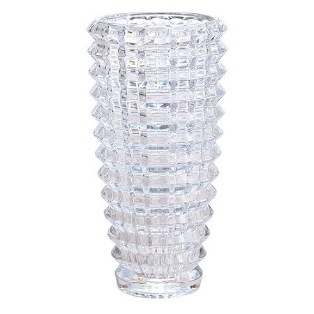 VASO DE VIDRO CLASSICO 14,8CM X 14,8CM X 29,3CM