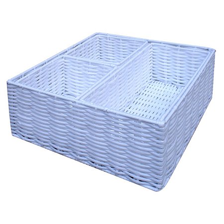 CJ DE CESTOS DE FIBRA SINTETICA  4PCS G28 X 28 X 10CM  M26 X