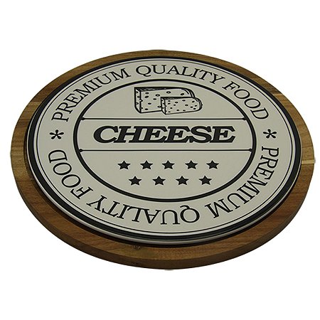 TABUA DE QUEIJO  - 32X32X1.5 CM