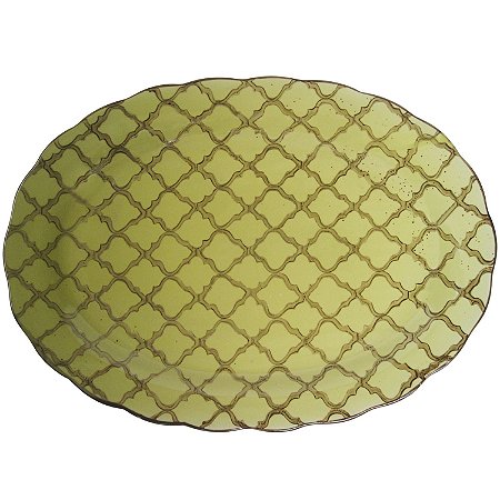 PRATO DE CERAMICA - 45X32 CM