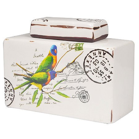 POTE DECORATIVO DE CERAMICA