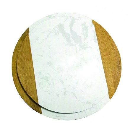 CJ DE TABUAS DE MADEIRA  2 PCS G 25CM X 25CM X 1,3CM  P 21,8