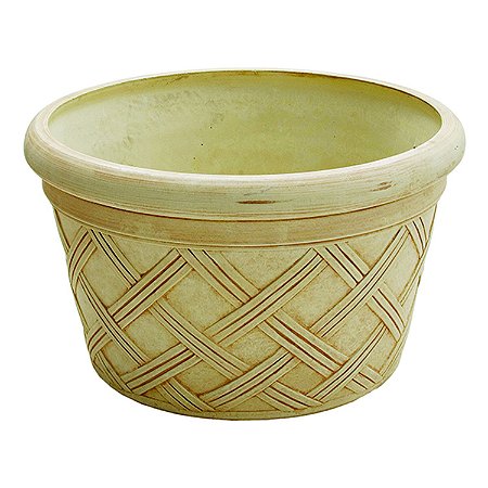 VASO DE FIBER CLAY MARFIM