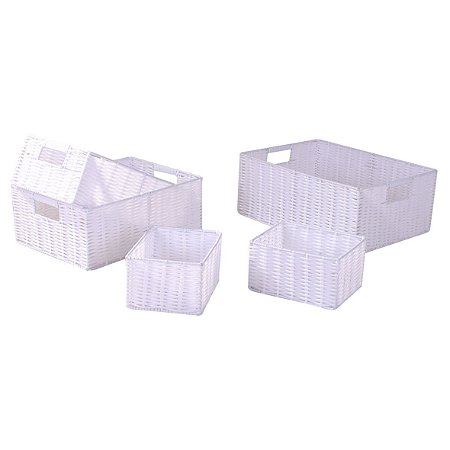 CJ DE CESTOS DEFIBRA SINTETICA  5PCS GG37 X 27 X 15CM  G34 X
