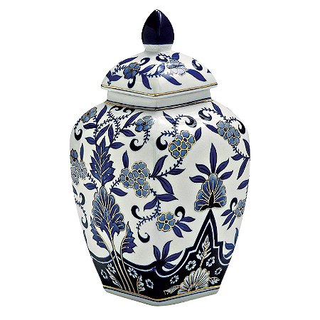 POTE DECORATIVO DE CERAMICA
