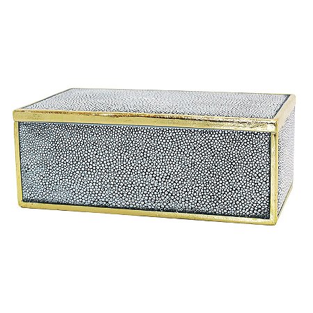 CAIXA DE RESINA 21,7CM X 11,8CM X 8,2CM