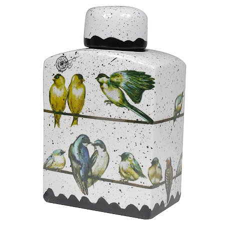 POTE DECORATIVO DE CERAMICA