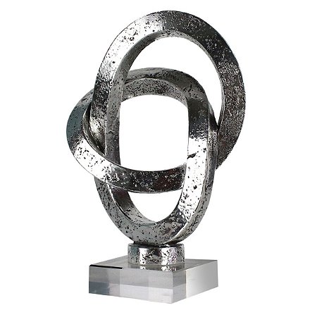 PECA DECORATIVA DE RESINA COM A BASE DE ACRLICO 20CM X 10CM