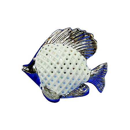 PEIXE DECORATIVO DE RESINA
