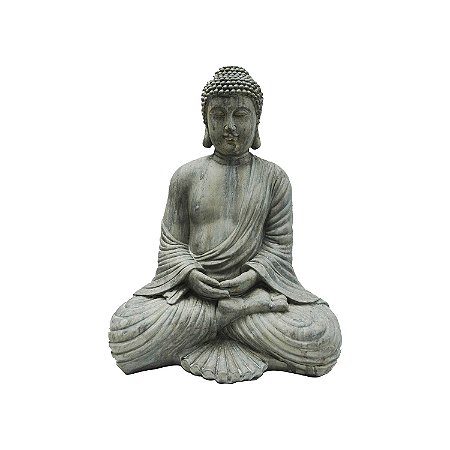 BUDDHA DE RESINA 36CM X 25,5CM X 45CM