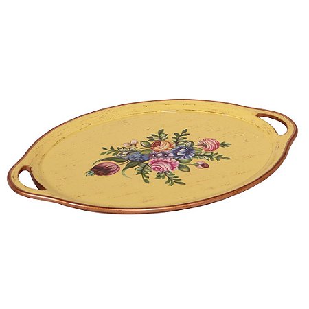 BANDEJA DE MADEIRA 59,5CM X 41CM X 2,5CM
