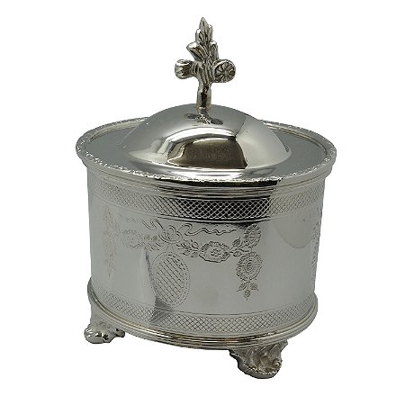 CAIXA DECORATIVA DE PRATA