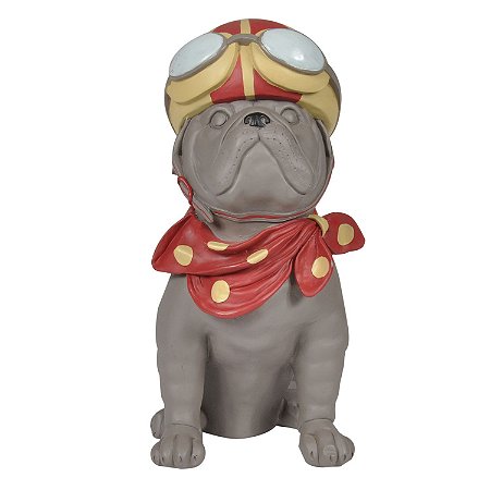 CACHORRO DECORATIVO DE CERAMICA