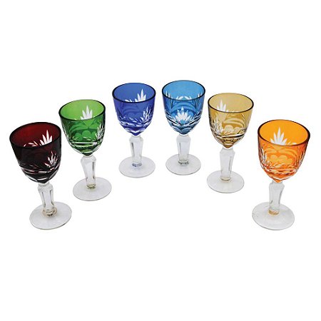 JOGO DE TACAS PARA LIQUOR - 6 PCS