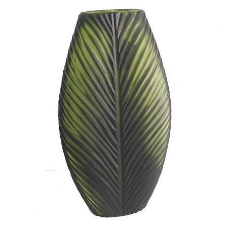 VASO DE VIDRO VERDE