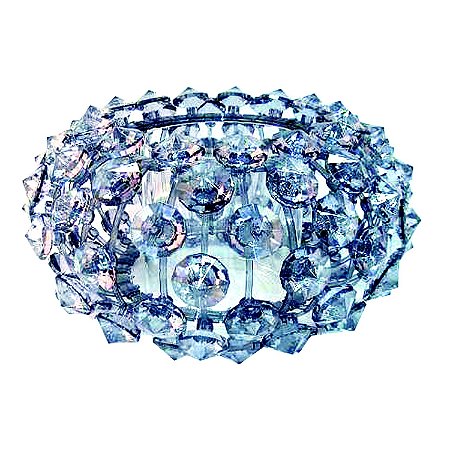 CASTICAL COM PEDRARIA EM ACRILICO