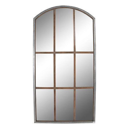 ESPELHO DECORATIVO EM FORMATO DE JANELA 105CM X 204,5CM X 4,
