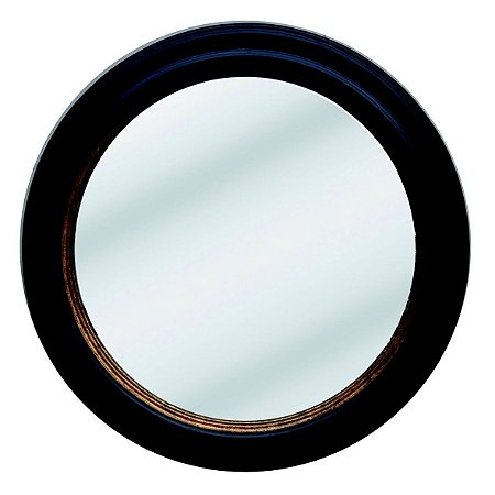 ESPELHO DECORATIVO DE MADEIRA 70CM X 70CM