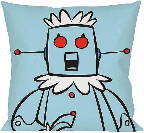 CAPA ALMOFADA POLIESTER HB THE JETSONS ROSE FD AZUL