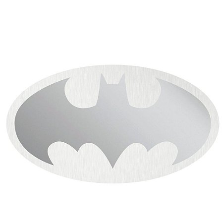 ESPELHO DC BATMAN LOGO OVAL 80 X 45 CM