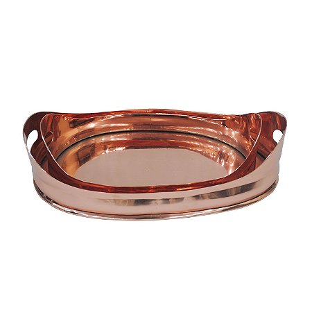 CJ. DE FRUTEIRAS - 2 PCS EM ALUMINIO COBRE G 46CM X 31CM