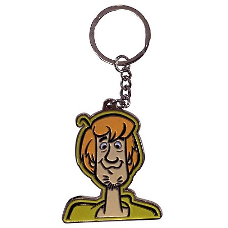 CHAVEIRO METAL HB SCOOBY SHAGGY FACE COLORIDO