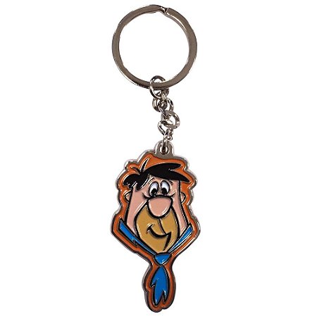 CHAVEIRO METAL HB FLINTSTONES FRED FACE COLORIDO
