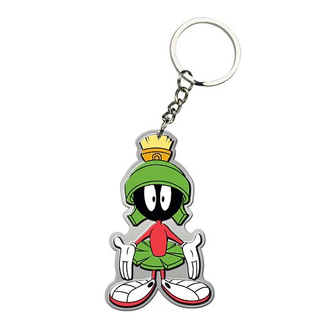CHAVEIRO METAL LOONEY MARVIN VERDE/PRETO