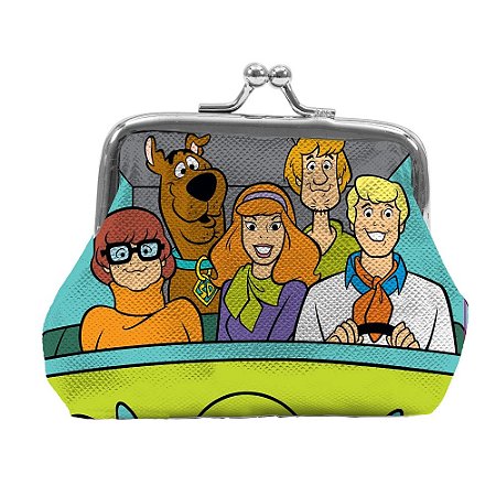 PORTA MOEDAS PVC HB  SCOOBY EVEYRBODY IN THE MISTERY MACHINE