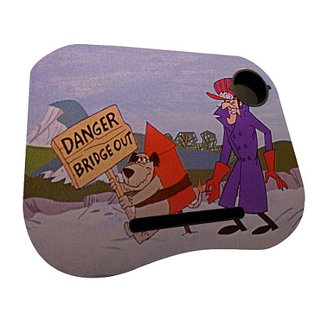 PORTA LAPTOP MDF/PLASTICO HB WACKY RACE DICK AND MUTTLEY DAN