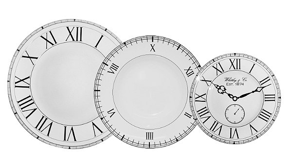 AP JANTAR PORC 18PCS TIME WILL TELL