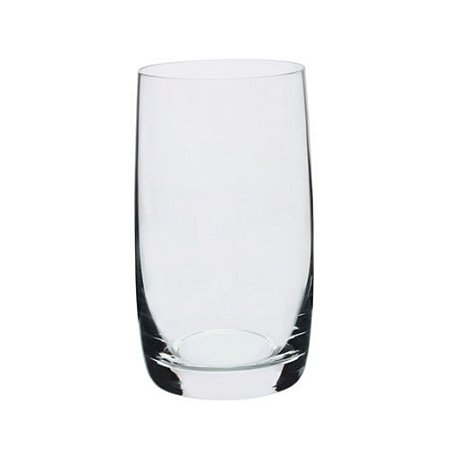 JOGO DE 6 COPOS LONG DRINK IDEAL EM CRISTAL ECOLOGICO 380ML A13CM