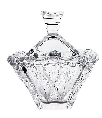 POTICHE VIENA EM CRISTAL ECOLÓGICO 12.5CM