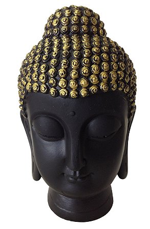 ESTATUA DECORATIVA BUDA EM RESINA 6X16.5CM