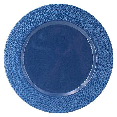 SOUSPLAT TRANCA EM PLASTICO D33CM COR AZUL MARINHO