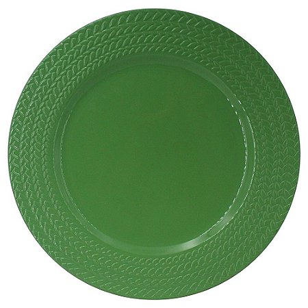 SOUSPLAT TRANCA EM PLASTICO D33CM COR VERDE