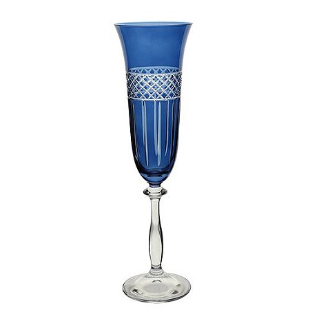 TACA CHAMPANHE ANGELA LAPIDADA CRISTAL ECOLOGIC 190ML 24CM