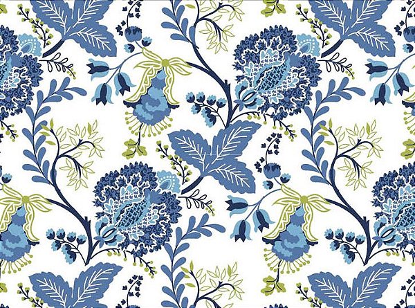 JG DE 2 LUGARES AMERICANOS FLOWERY EM ALGODAO L50XP35CM