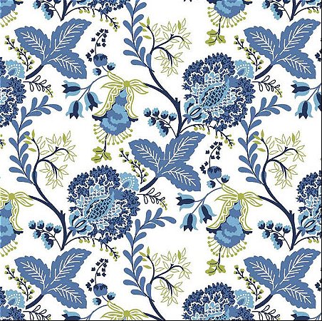 JG DE 2 GUARDANAPOS FLOWERY EM ALGODAO L40XP40CM