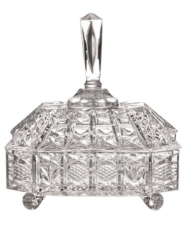 BOMBONIERE EM CRISTAL ECOLÓGICO 21.5CM