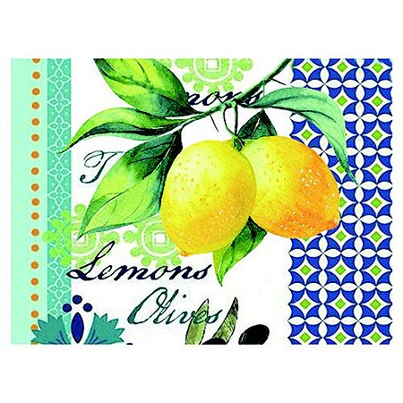 TABUA RETANGULAR LIMAO EM VIDRO L40XP30CM