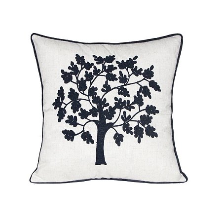 ALMOFADA ARVORE EM ALGODAO L45XP45CM
