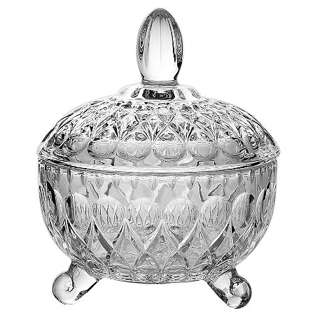 BOMBONIERE ANGELICA CRISTAL ECOLOGICO D10XA12CM