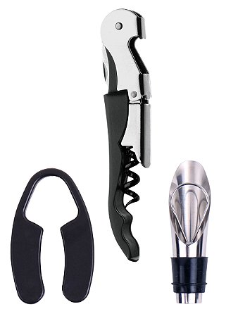 JG 3 ACESSORIOS PARA VINHO MASTERS EDITION L13XP3XA18CM