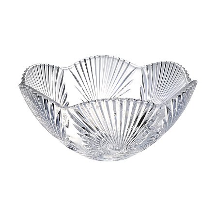 CENTRO DE MESA LIRICA EM CRISTAL ECOLOGICO D25XA11,5CM