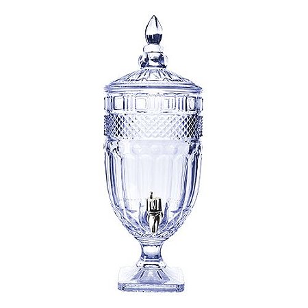 SUQUEIRA CLASSICA COM PE EM CRISTAL ECOLOGICO 4,5L COR AZUL