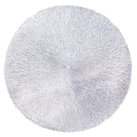 LUGAR AMERICANO EM PLASTICO D38CM COR CINZA