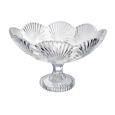 CENTRO DE MESA LIRICA COM PE EM CRISTAL ECOLOGICO D33XA21CM